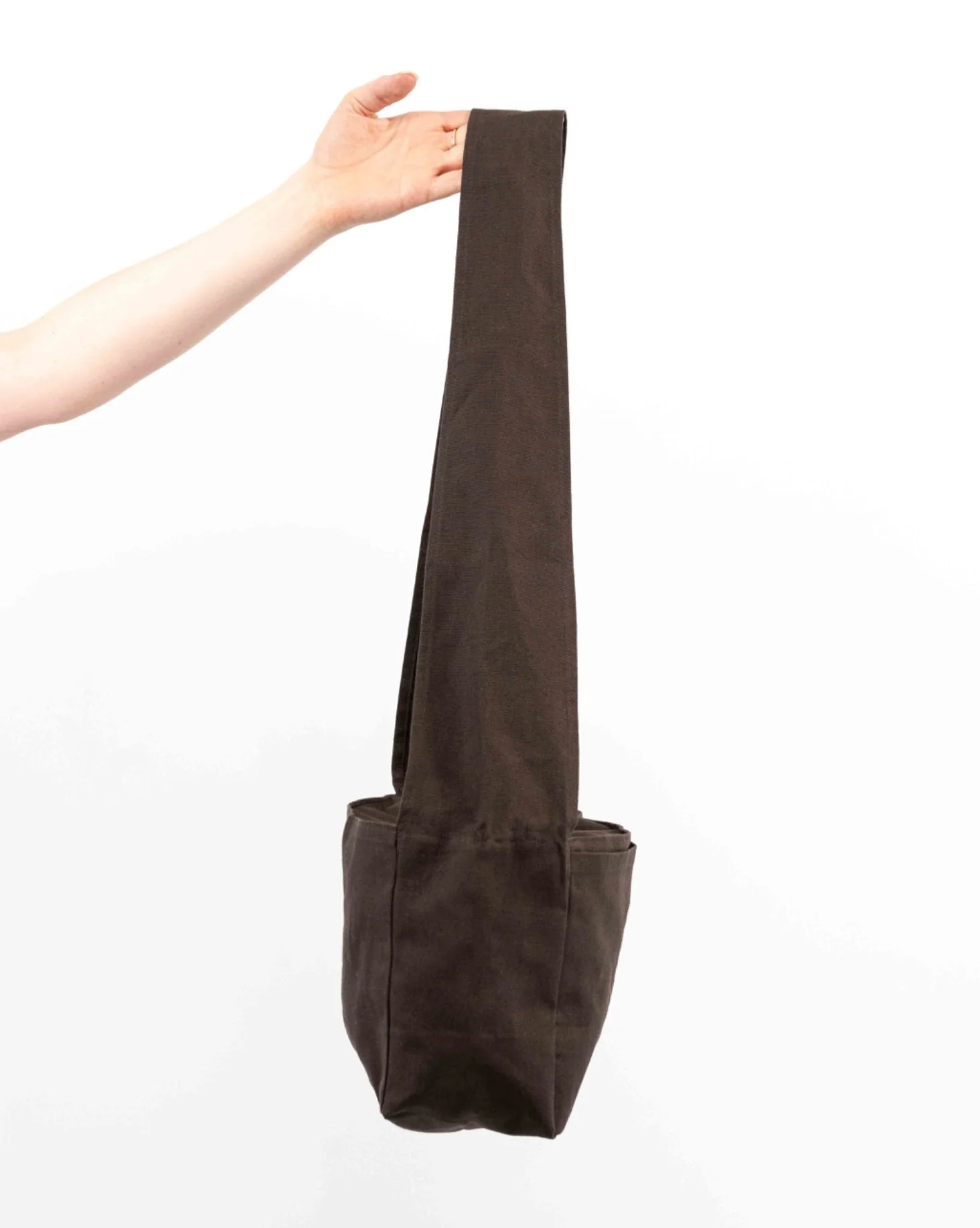 BROWN // MINI SHOPPER CROSSBODY - Image 5