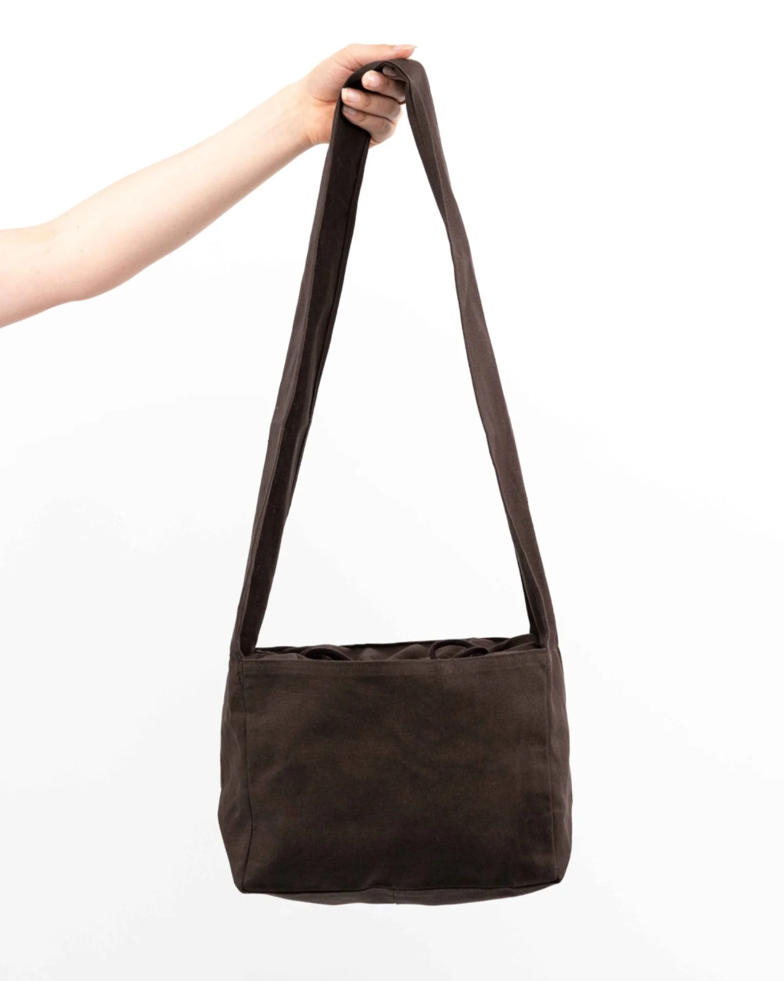 BROWN // MINI SHOPPER CROSSBODY - Image 6
