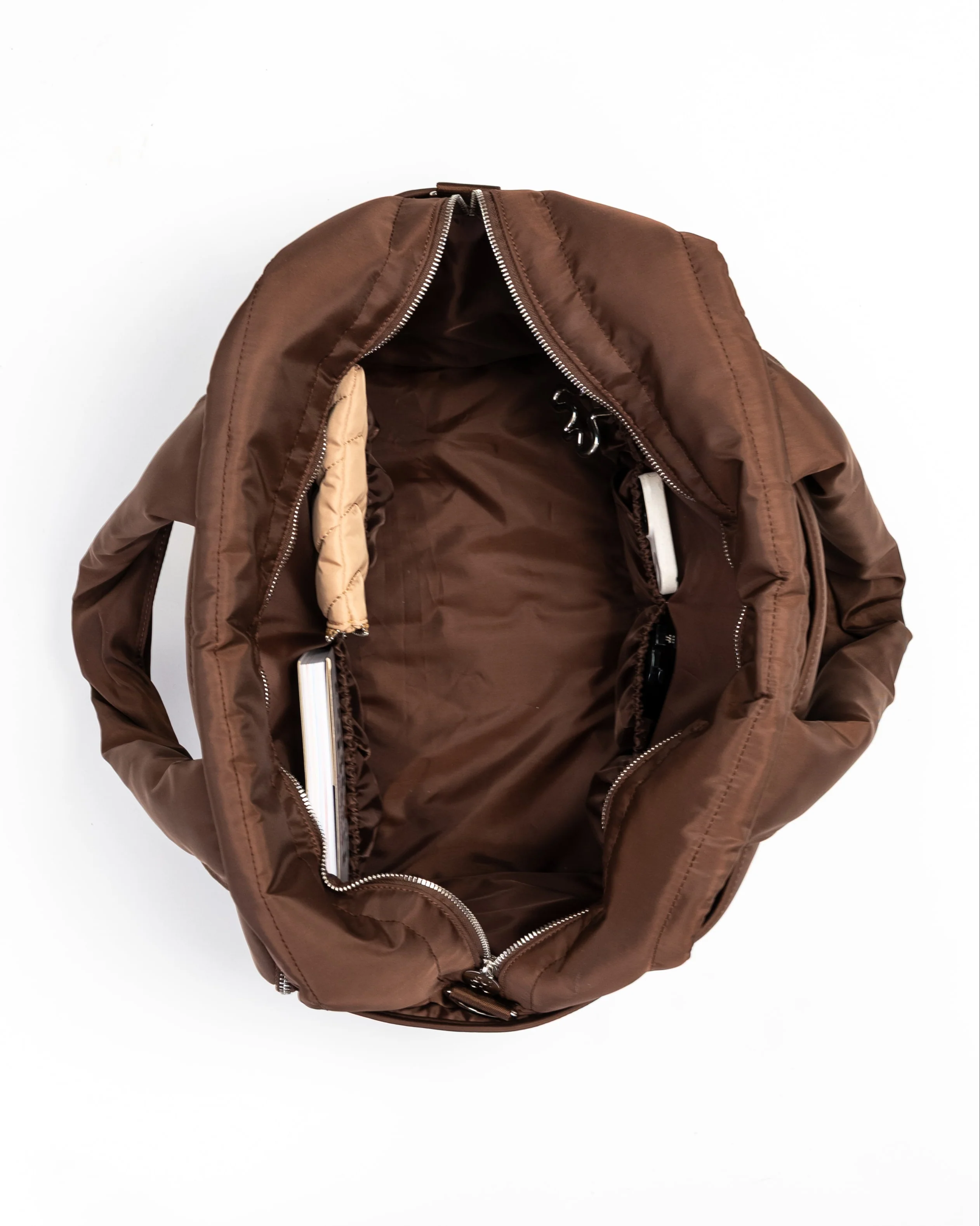 ISA BAG // Striped Brown - Image 4