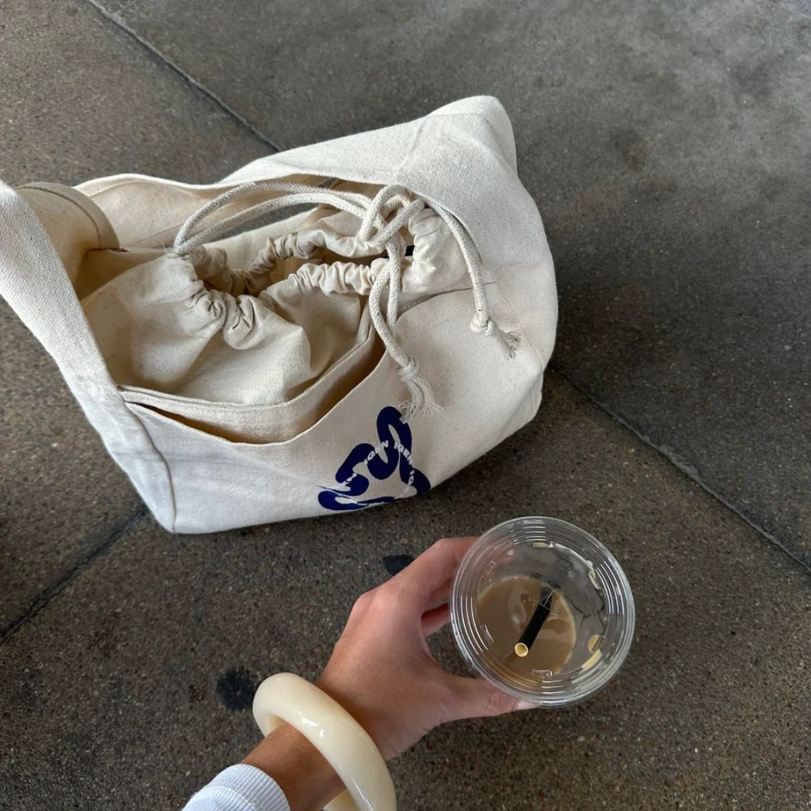 MINI SHOPPER // Blue Swirl - Image 10