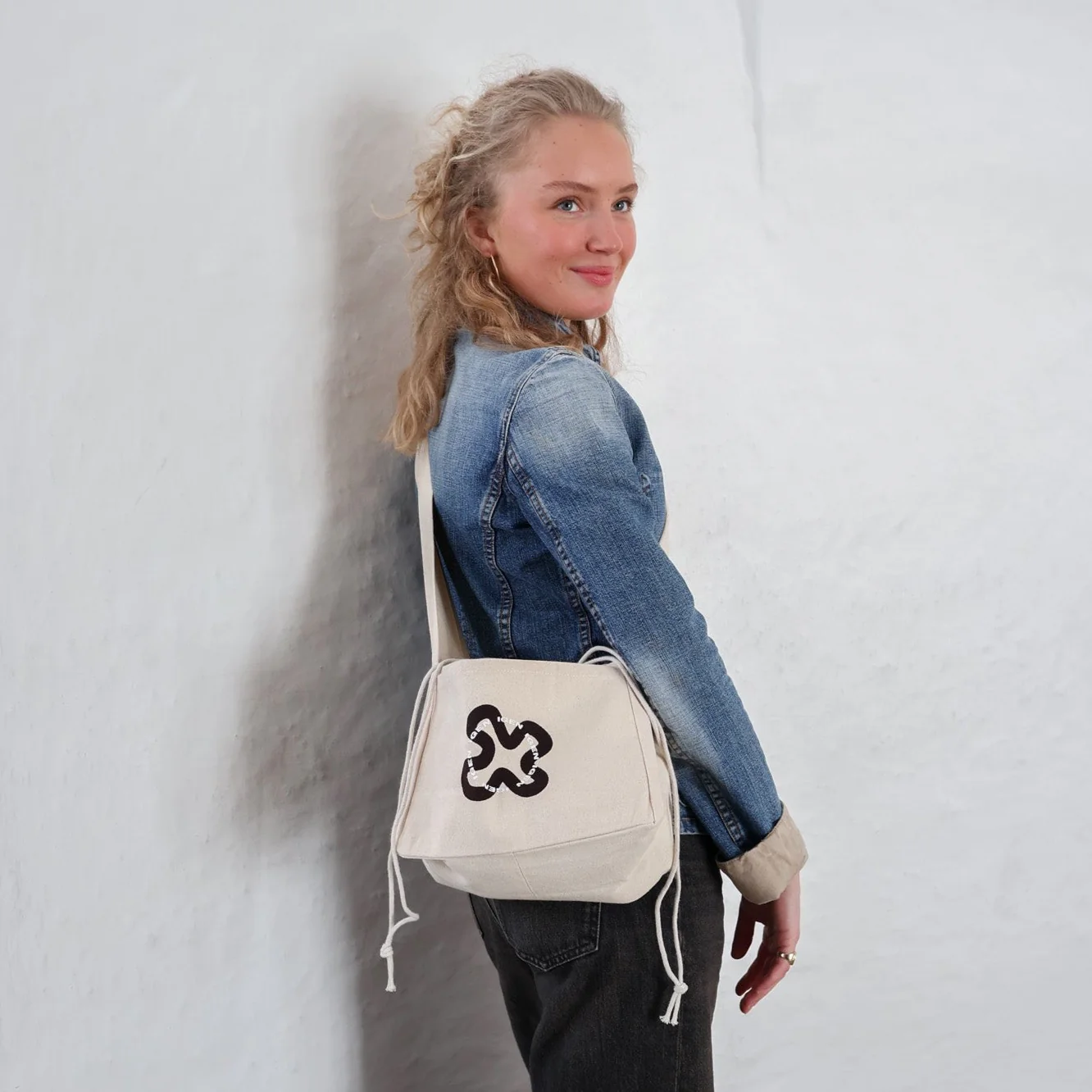 MINI SHOPPER CROSSBODY // Brown Swirl - Image 5