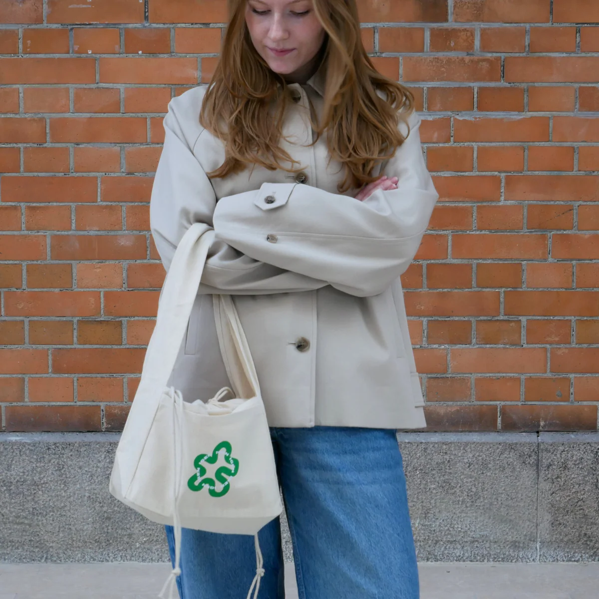 MINI SHOPPER // Green Swirl - Image 4