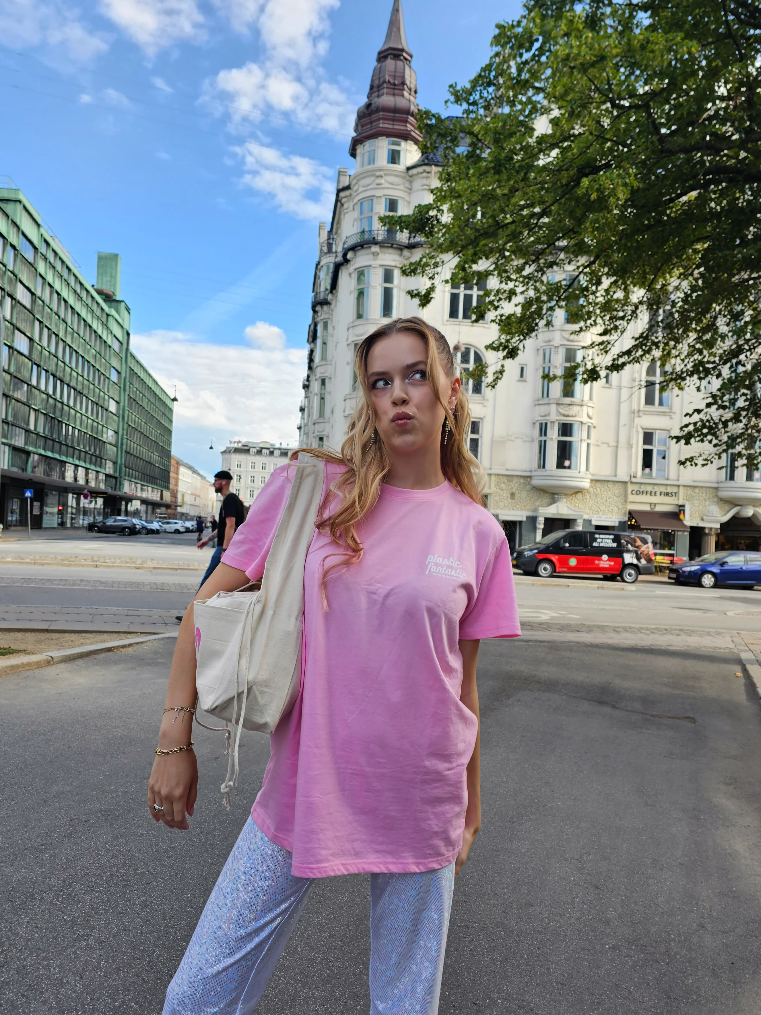 MINI SHOPPER // Pink Swirl - Image 5