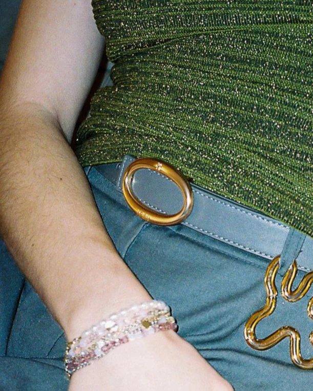 OVAL BUCKLE // Gold - Image 3