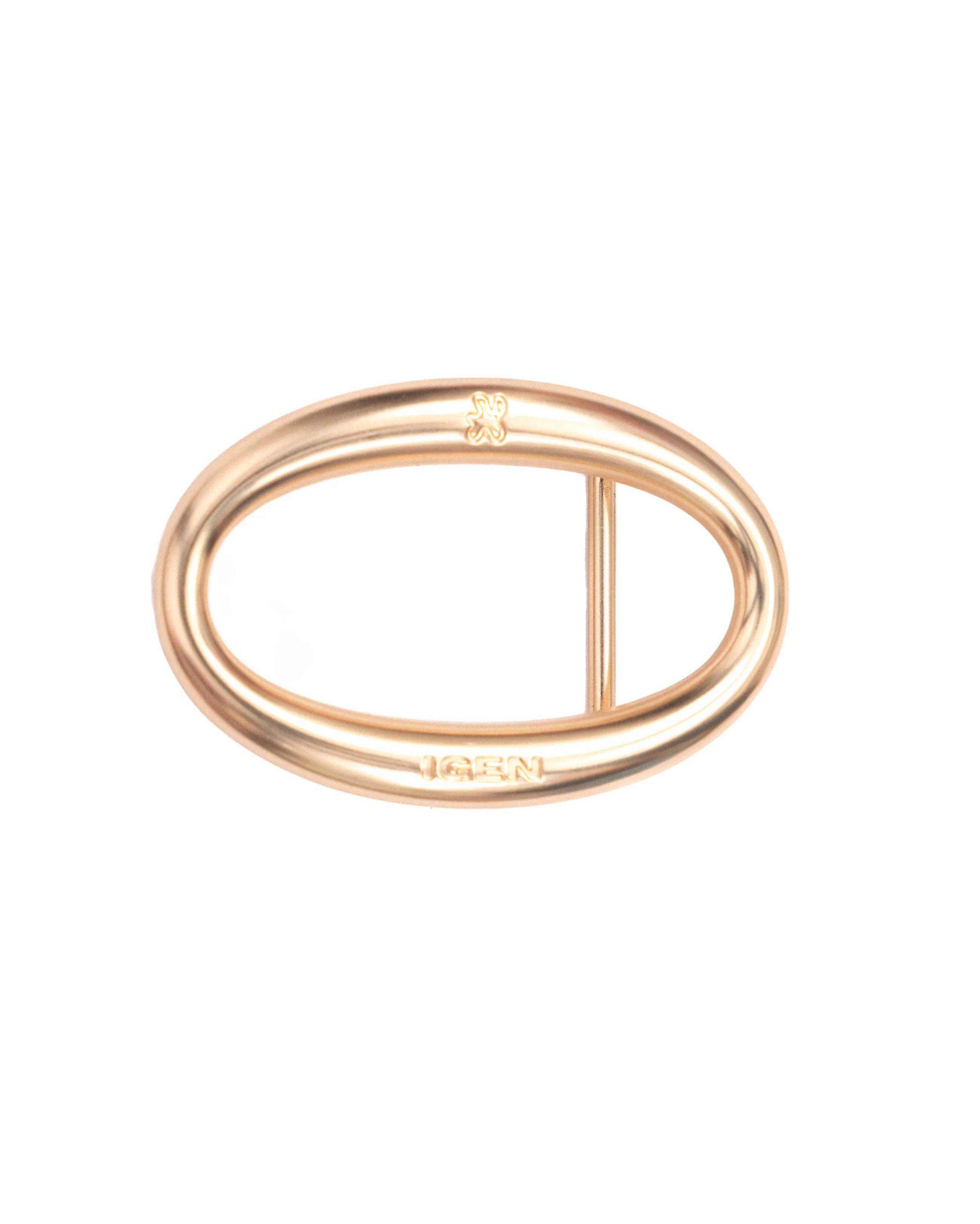 OVAL BUCKLE // Gold - Image 5