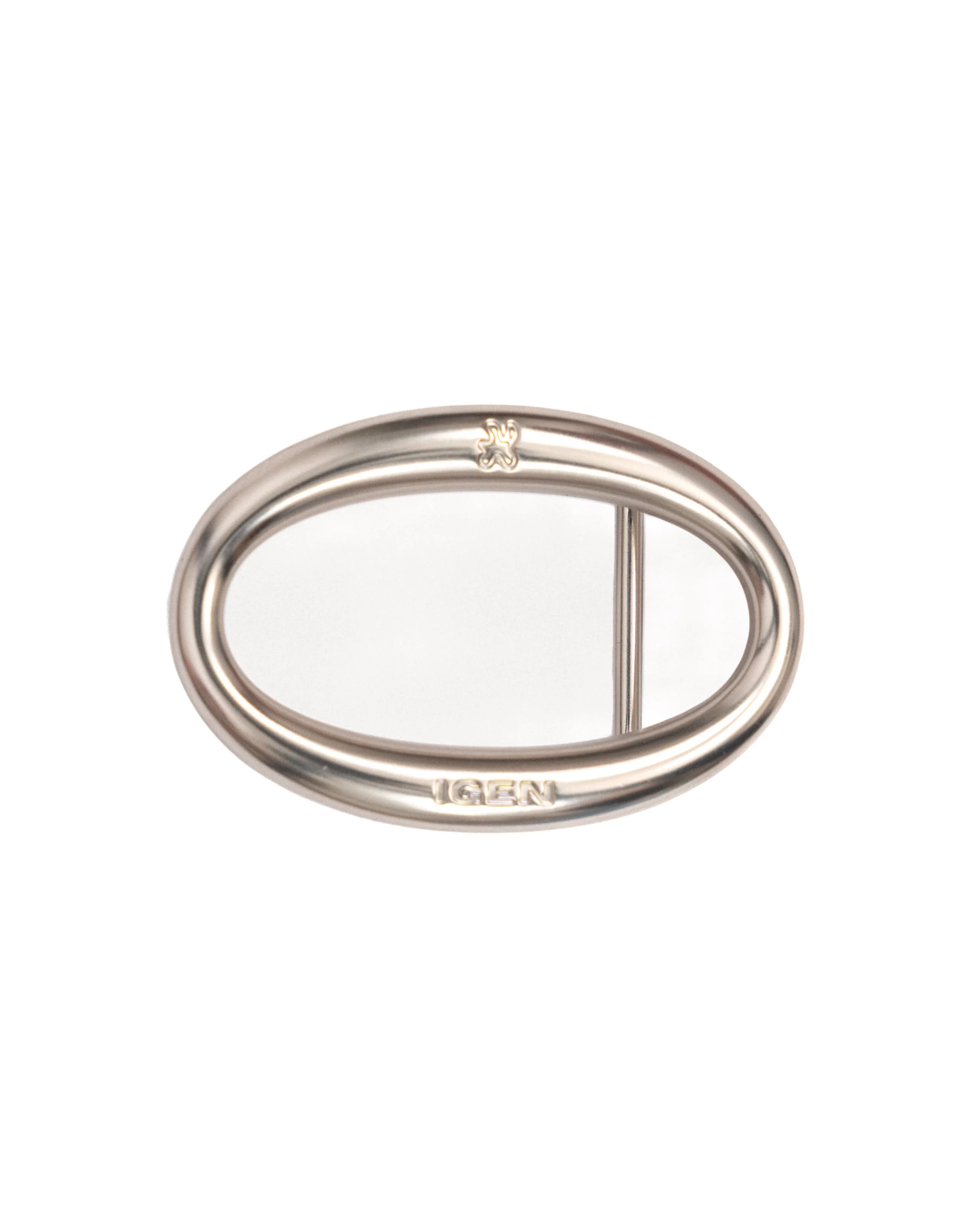 OVAL BUCKLE // Silver - Image 6