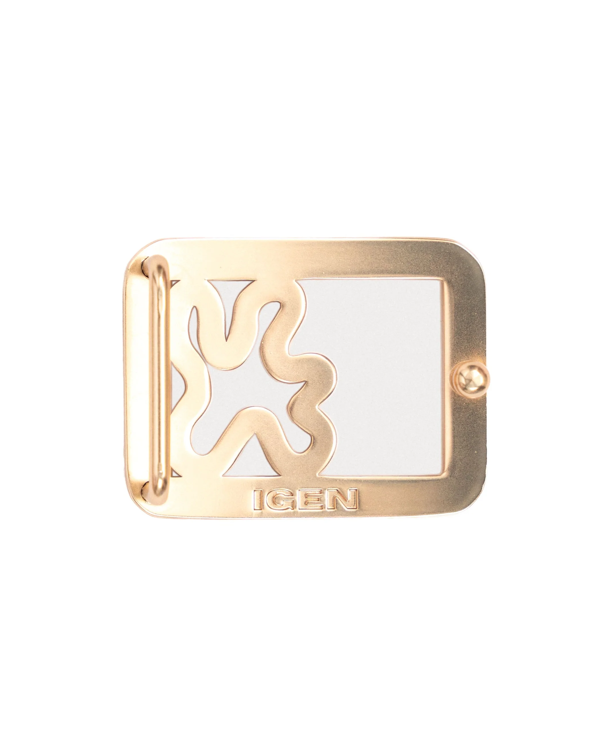 SQUARE BUCKLE // Gold - Image 4