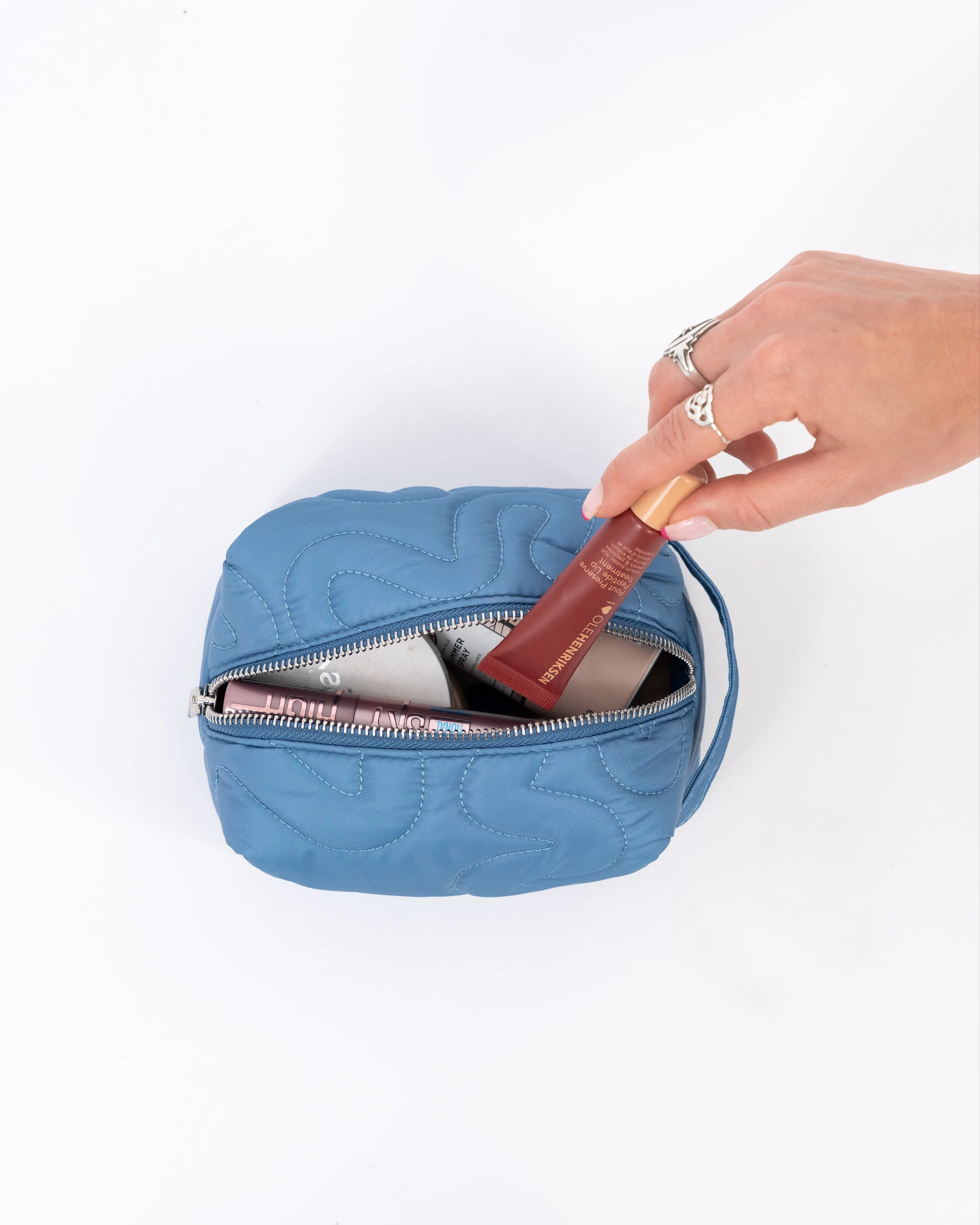 SWIRL BEAUTY BAG // MINI - Image 4
