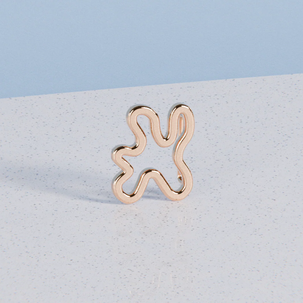 SWIRL BUCKLE // Gold - Image 3