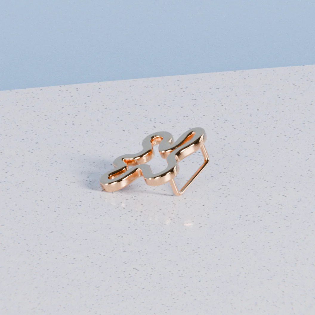 SWIRL BUCKLE // Gold - Image 4